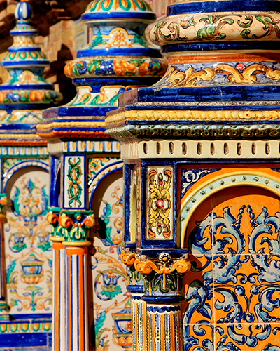 Plaza España Tiles [Alex B on Pixabay] [Alex B on Pixabay].